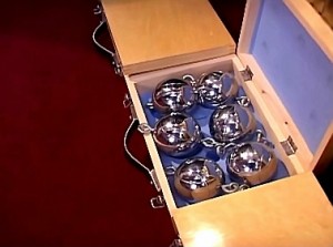 Zeer pijnlijke tepel klemmen voor de slaaf
